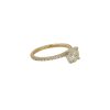 18k Yellow Gold 1.85ctw Diamond Solitaire Engagement Ring