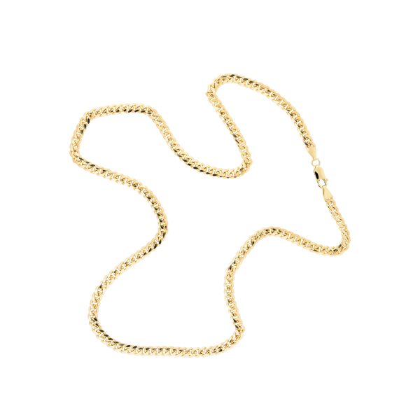 10k Yellow Gold 26″ Men's Curb Link Chain