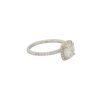 GIA Certified 18k White Gold 1.85ctw Round Brilliant Diamond Engagement Ring