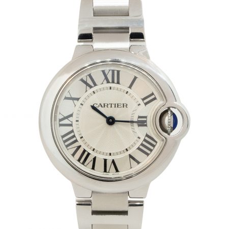 Cartier 3653 Ballon Bleu De Cartier Stainless Steel Watch