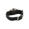 Montblanc 7408 Timewalker Black Dial Watch on Leather