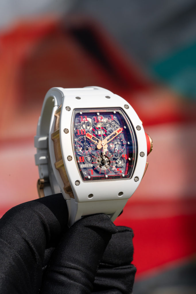 the RM011 wristwatch by Richard Mille