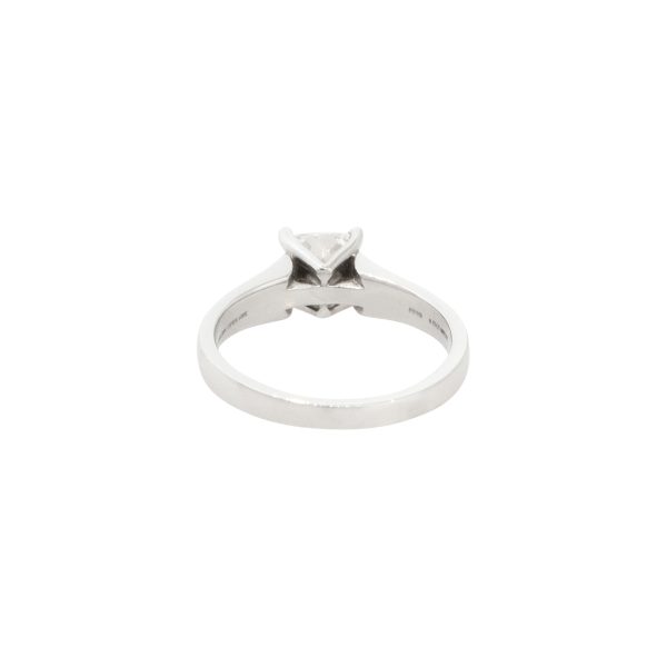 Birks Amorique Platinum 0.73ctw Diamond Engagement Ring
