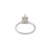 GIA Certified 18k White Gold 1.52ctw Pear Shaped Diamond Engagement Ring