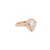 GIA Certified 18k Rose Gold 1.94ctw Pear Shaped Diamond Engagement Ring