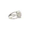GIA Certified Platinum 1.61ctw Asscher Cut Diamond Engagement Ring