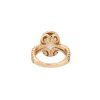 14k Rose Gold 2.80ctw Fancy Brown Oval Diamond Halo Ring