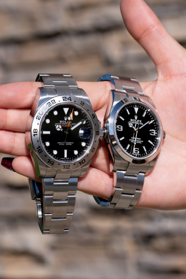 the Rolex Explorer watches