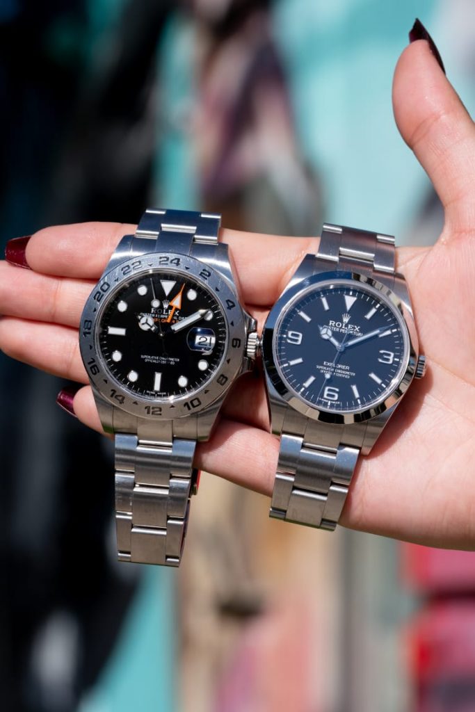 the Rolex Explorer 2 watch