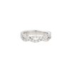 14k White Gold 1.00ctw Braided Diamond Wedding Band