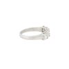 18k White Gold 1.93ctw 5 Stone Radiant Cut Diamond Wedding Band