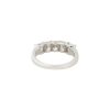 18k White Gold 1.93ctw 5 Stone Radiant Cut Diamond Wedding Band