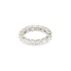 14k White Gold 5.04ctw Round Brilliant Cut Diamond Eternity Band