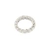 14k White Gold 5.04ctw Round Brilliant Cut Diamond Eternity Band