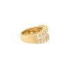 18k Yellow Gold 2.64ctw Round and Baguette Cut Diamond Bridal Band