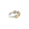 18k White Gold 2.14ctw Fancy Yellow Pear Shaped Halo Diamond Ring