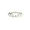 14k White Gold 3.61ctw Ten Diamond Wedding Band