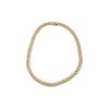 18k Yellow Gold 32.0ctw Flexible 3 Row Diamond Necklace