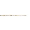 14k Multi-Tone Gold 20.32ctw Mixed Shaped Diamond Station Necklace