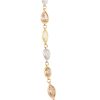 14k Multi-Tone Gold 20.32ctw Mixed Shaped Diamond Station Necklace