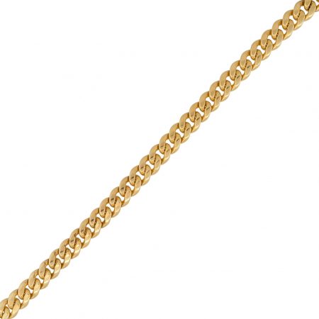 14k Yellow Gold 24″ Men's Miami Cuban Link Chain