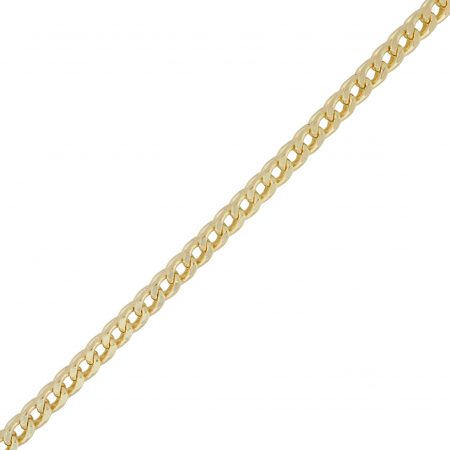 14k Yellow Gold 20″ Men's Franco Link Chain