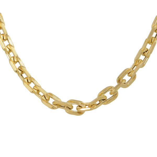 14k Yellow Gold 22.5″ Men's H-Link Chain