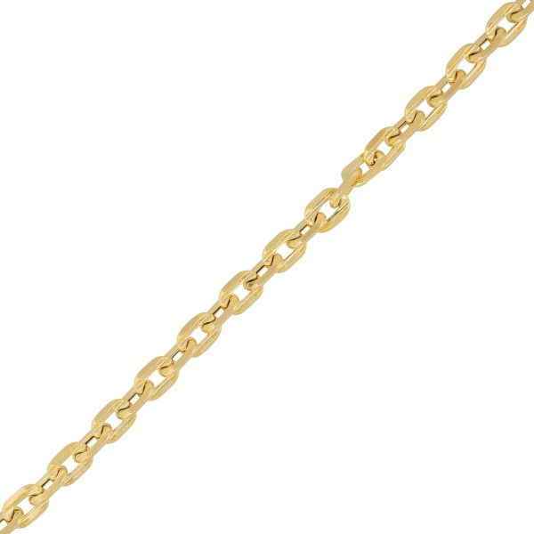 14k Yellow Gold 22.5″ Men's H-Link Chain