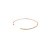 18k Rose Gold 0.50ctw Diamond Bangle Bracelet