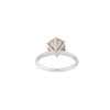 14k White Gold 2.57ctw Round Brilliant  Diamond Solitaire Engagement Ring