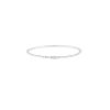 14k White Gold 0.95ctw Flexible Diamond Stackable Bangle Bracelet