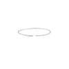 14k White Gold 0.95ctw Flexible Diamond Stackable Bangle Bracelet