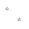 14k White Gold 2.60ctw Diamond Stud Earrings