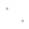 14k White Gold 1.20ctw Diamond Stud Earrings