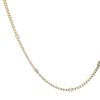 14k Yellow Gold 7.20ctw Diamond Tennis Diamond Station Necklace