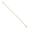 14k Yellow Gold 1.91ctw Round Brilliant Diamond Tennis Bracelet