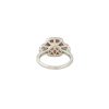 GIA Certified 18k White Gold 2.0ctw Fancy Brown-Pink Diamond Halo Ring