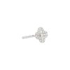 18k White Gold 1.22ctw Diamond Clover Style Ring 