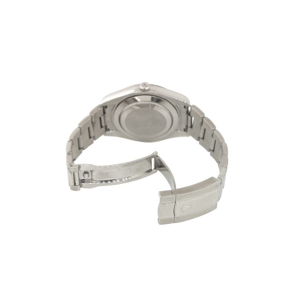 Rolex 116334 Datejust II Stainless Steel Fluted Bezel Silver Dial Watch