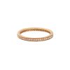 18k Rose Gold 1.16ctw Diamond Set of 4 Stackable Rings
