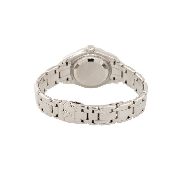 Rolex 69299 Datejust 18K White Gold Diamond Pearlmaster Watch