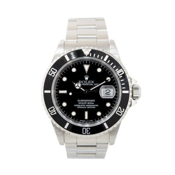 Rolex 116610 Submariner Stainless Steel Black Dial Watch