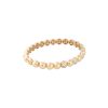 18k Rose Gold 0.64ctw Pave Diamond Bump Bangle