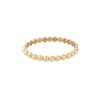 18k Rose Gold 0.64ctw Pave Diamond Bump Bangle
