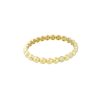 18k Yellow Gold 0.64ctw Pave Diamond Bump Bangle