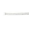 18k White Gold 9.29ctw Double Row Diamond Tennis Bracelet