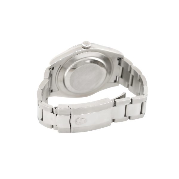 Rolex 116300 Datejust II Stainless Steel Black Stick Dial Smooth Bezel Watch