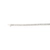 14k White Gold 4.67ctw Princess Cut Diamond Tennis Bracelet