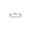 14k White Gold 0.97ctw Round Brilliant Diamond Half Way Band