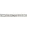 v18k White Gold 6.5ctw Round Brilliant and Baguette Cut Diamond Bracelet